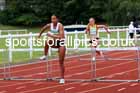 Womens Heptathlon 100 metres hurdles, 2024 EAP International Combined events, Hewcham, Northumberland.  Photo: David T. Hewitson/Sports for All Pics